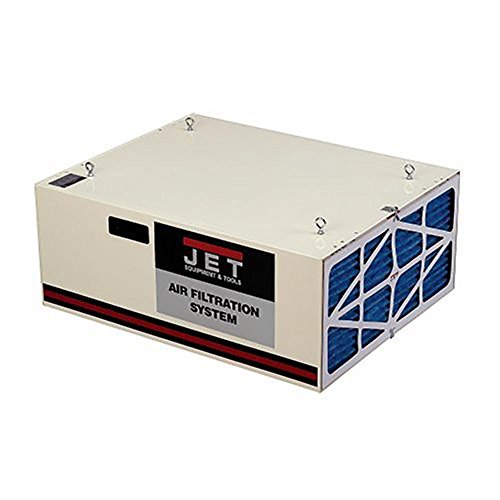 JET 708620B AFS-1000B 550/702/1044 CFM Système de filtration d'air à 3 vitesses avec préfiltre à distance et électrostatique