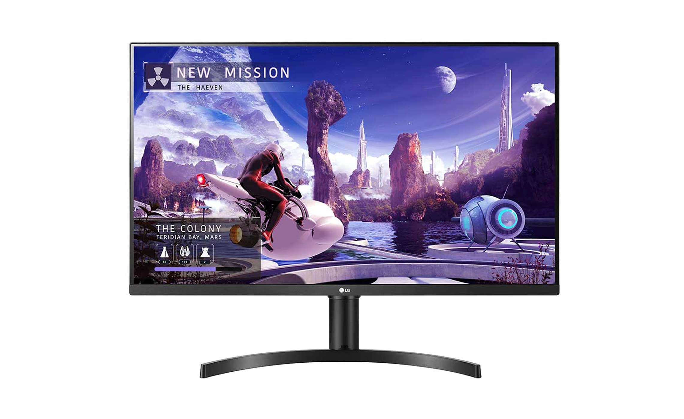 LG 32QN55T-B Moniteur QHD IPS HDR10 32'' avec FreeSync