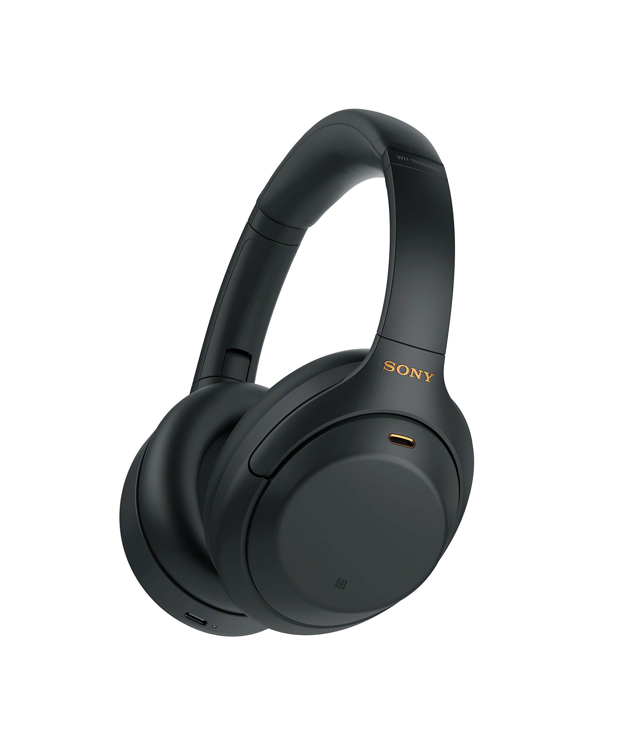 Sony Casque d'écoute sans fil à réduction de bruit WH-1000XM4 - Noir (renouvelé)