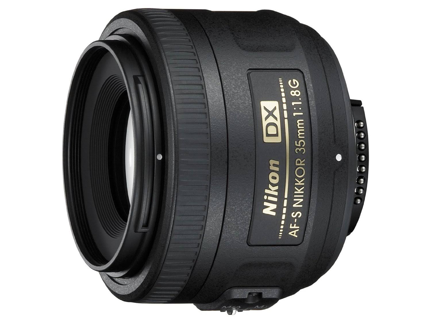 Nikon Objectif AF-S DX NIKKOR 35 mm f / 1.8G avec mise au point automatique pour appareils photo reflex numériques