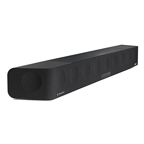 Sennheiser AMBEO Soundbar Max - Soundbar for TV with 13 Speakers - 5.1.4 Sound Experience with Dolby Atmos & DTS:X, Home Theater Audio with deep 30Hz Bass without extra Subwoofer