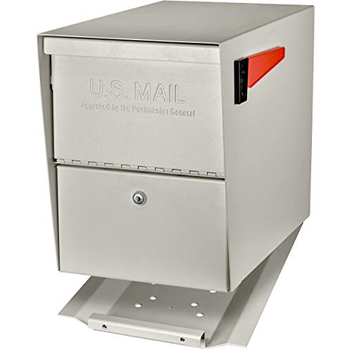 Mail Boss 7207 Package Master Boîte aux lettres de sécurité verrouillable en bordure de rue | Blanc
