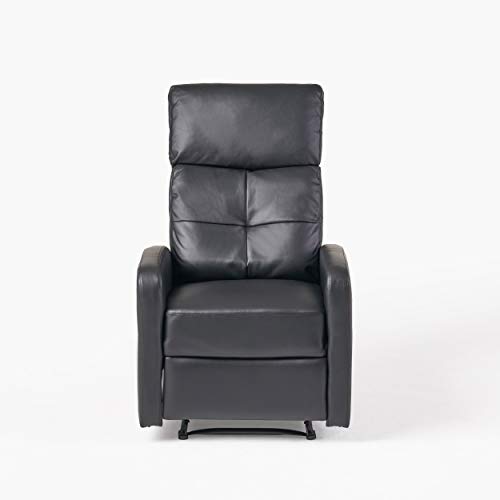 Great Deal Furniture Fauteuil club inclinable en cuir Teyana