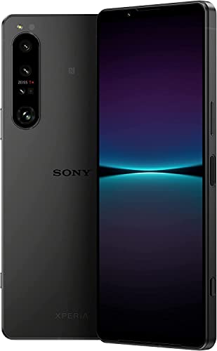 Sony Xperia 1 IV XQ-CT72 5G Dual 256 Go 12 Go de RAM Débloqué en usine (GSM uniquement | Pas de CDMA - Non compatible avec Verizon/Sprint) Noir