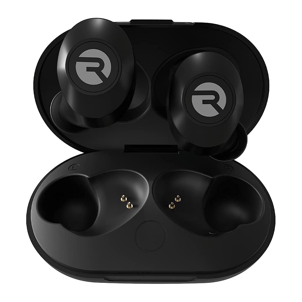 Raycon Écouteurs sans fil Bluetooth de tous les jours avec microphone - Écouteurs intra-auriculaires Bluetooth avec son stéréo Écouteurs sans fil véritables 32 heures de lecture (noir mat)