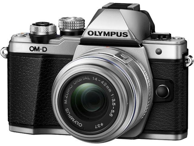 Olympus Appareil photo numérique sans miroir OM-D E-M10 Mark II (argent) - Boîtier uniquement