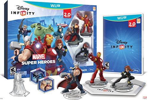 Disney INFINITY : Pack de démarrage du jeu vidéo Marvel Super Heroes (Édition 2.0) - Wii U