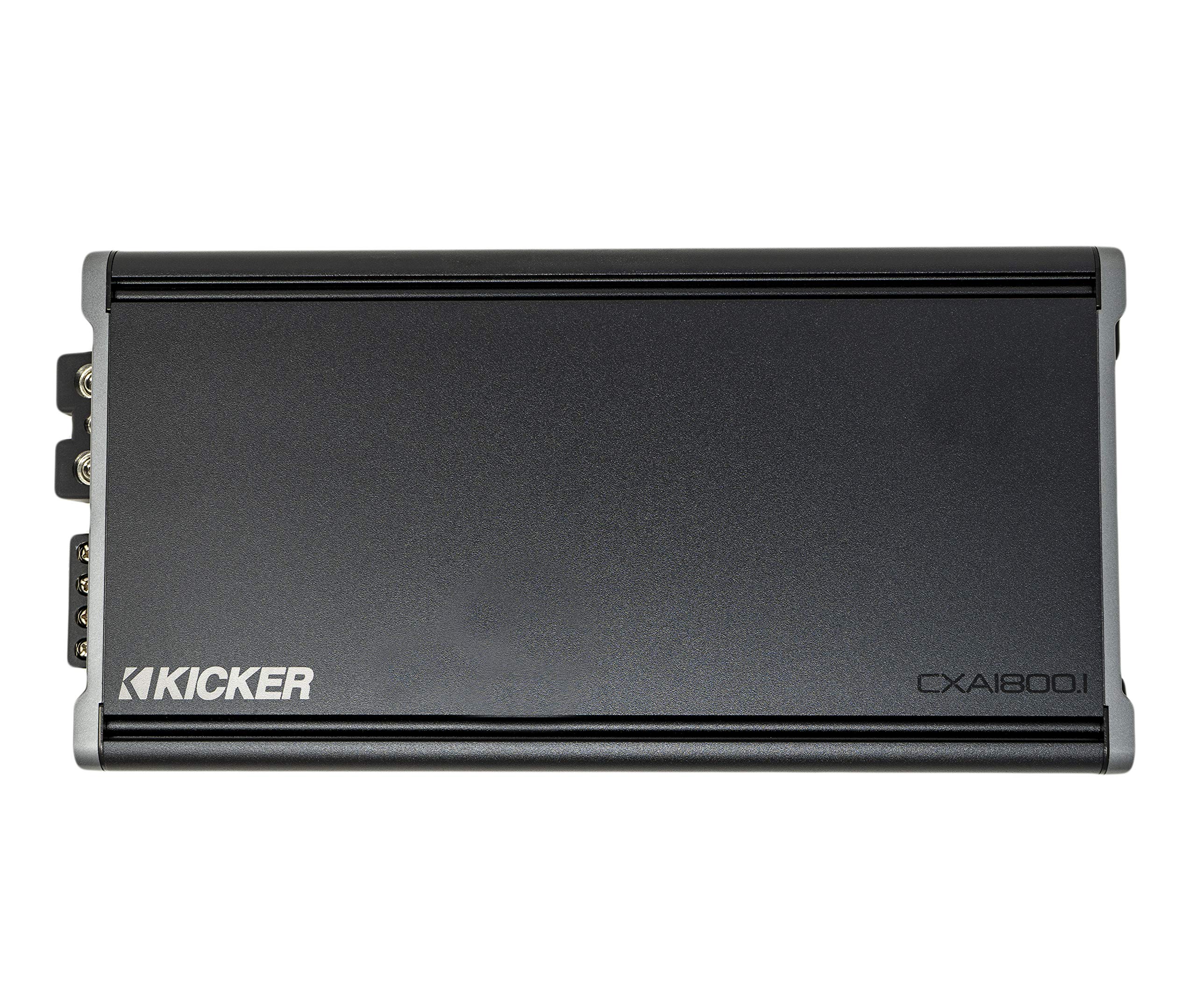 Kicker CX1800.1 Car Audio Amplificateur mono 1800 W avec amplification des basses Noir