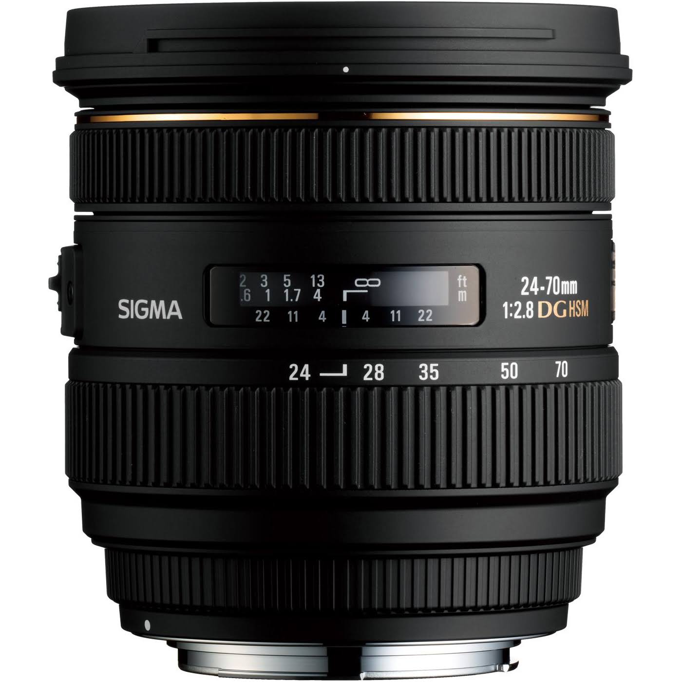 SIGMA Objectif zoom standard 24-70 mm f / 2.8 IF EX DG HSM AF pour appareils photo reflex numériques Canon