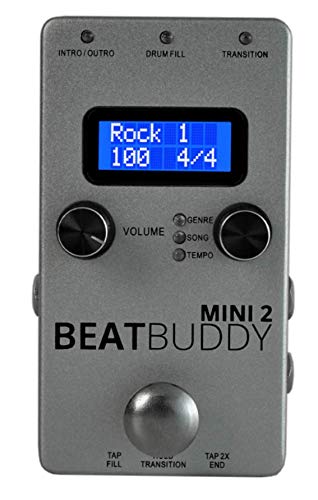 SINGULAR SOUND BeatBuddy MINI 2 : Pédale d'effet mains libres pour batteur personnel