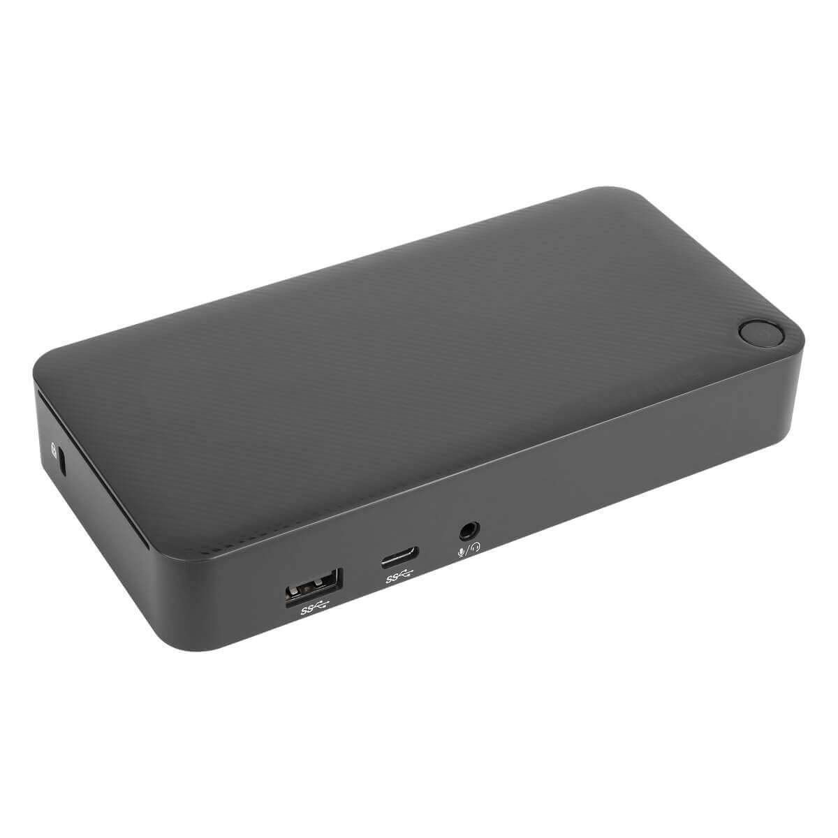 Targus Station d'accueil universelle USB-C DV4K avec alimentation 65 W - pour ordinateur portable/moniteur - 65 W - USB Type C - 4 x ports USB - Réseau (RJ-45) - HDMI - Thunderbolt - Filaire