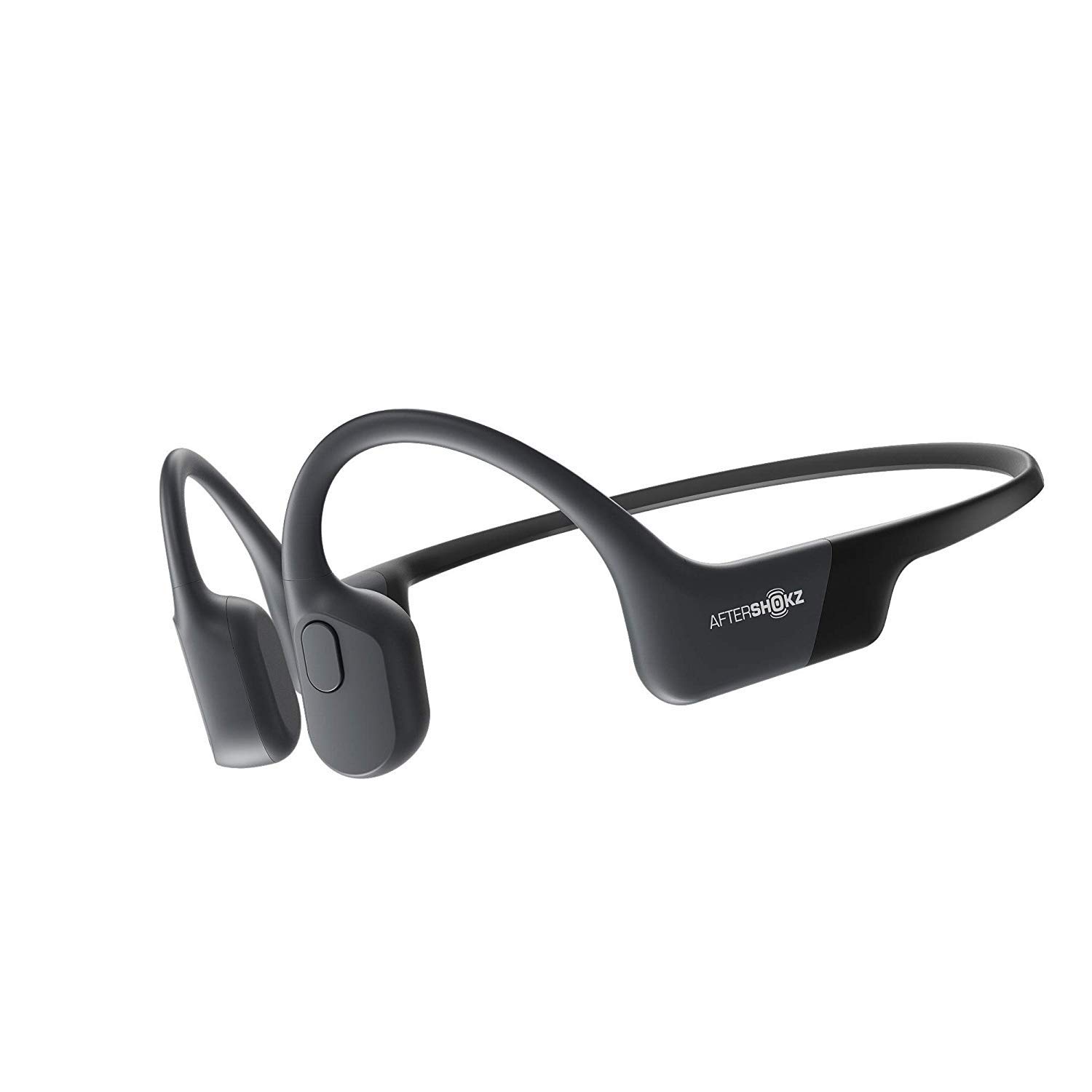  Aftershokz Aeropex - Écouteurs de sport à conduction osseuse Bluetooth à oreille ouverte - Écouteurs sans fil résistants à la transpiration pour les entraînements et la course à pied - Micro...