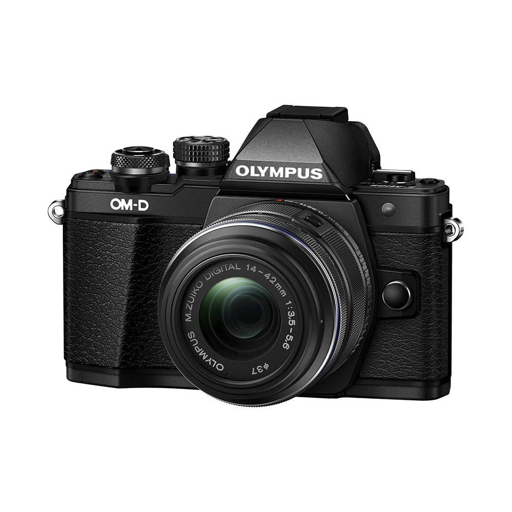Olympus Appareil photo numérique sans miroir OM-D E-M10 Mark II avec objectif 14-42 mm II R (noir)
