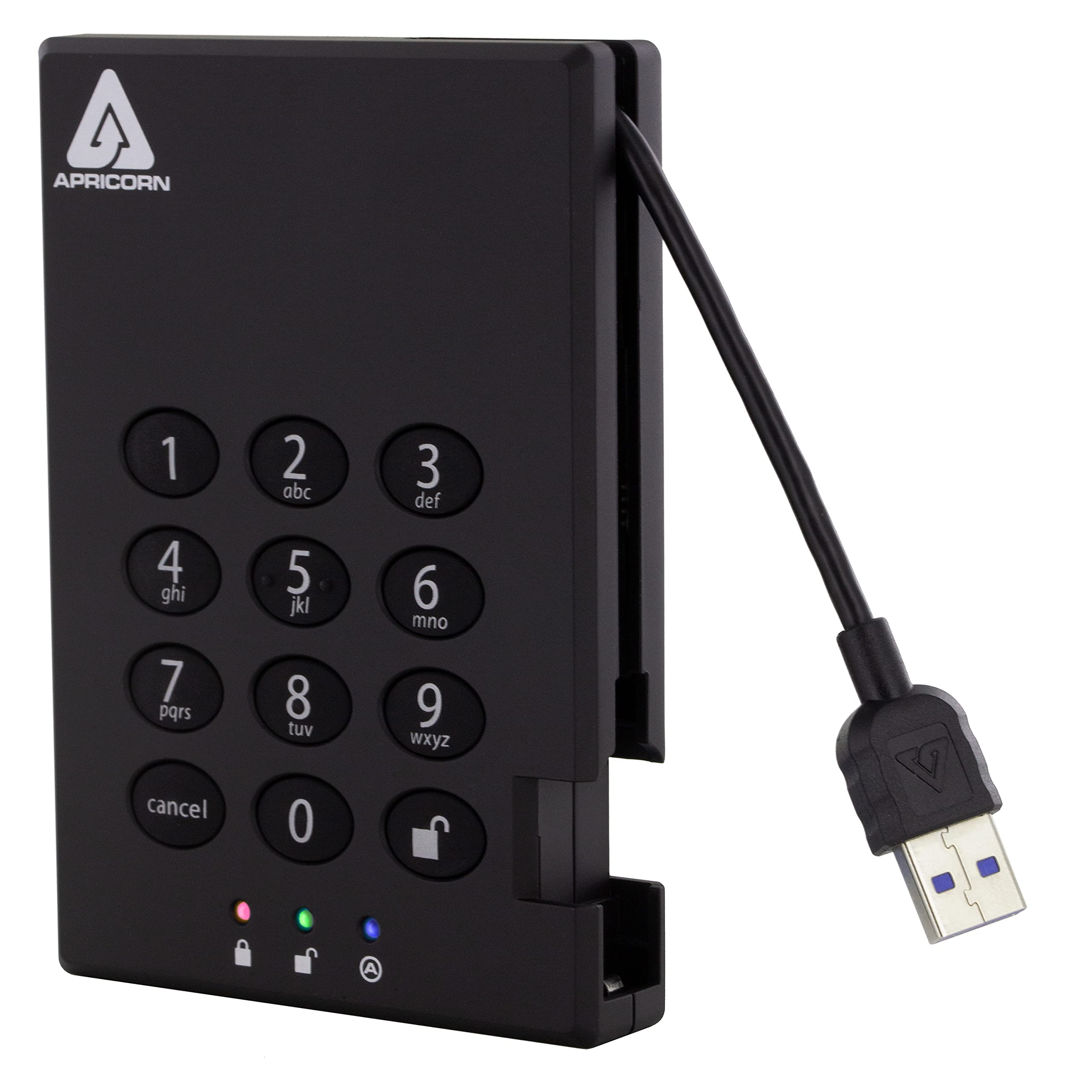 Apricorn Disque dur externe portable Aegis Padlock USB ...
