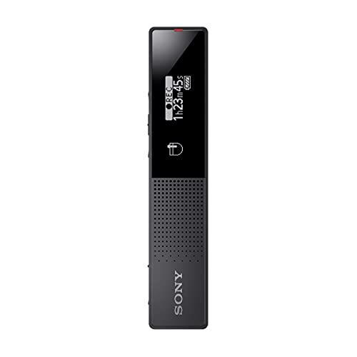Sony Enregistreur vocal numérique léger et ultra-mince ICD-TX660 et mémoire intégrée de 16 Go