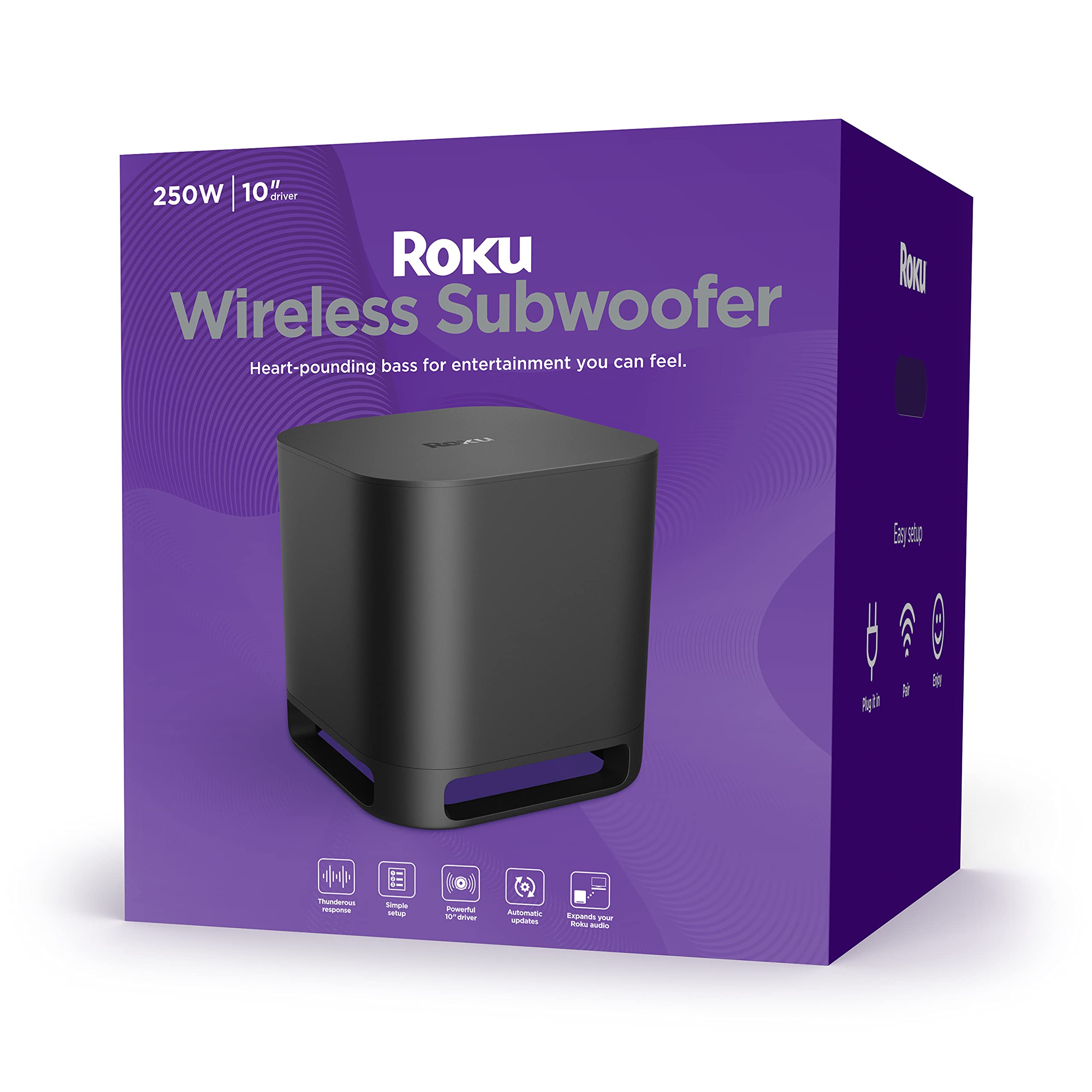Roku Subwoofer sans fil (pour Streambars ou TV)