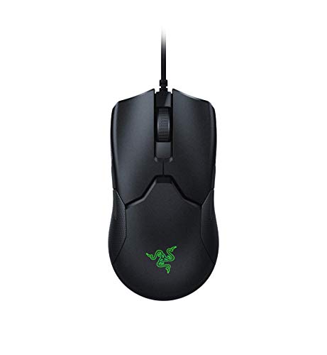  Razer Souris de jeu filaire ambidextre ultralégère Viper : Commutateur de souris le plus rapide dans le jeu - Capteur optique 16 000 DPI - Éclairage Chroma RVB - 8 boutons programmables - Cordon...