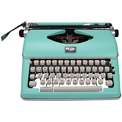 Royal 79101t Machine à écrire manuelle classique (vert menthe)