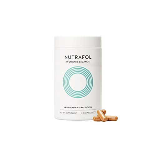  Nutrafol Supplément pour la croissance des cheveux Women's Balance | 45 ans et plus | Cliniquement prouvé pour une couverture visiblement plus épaisse des cheveux et du cuir chevelu | Recommandé...