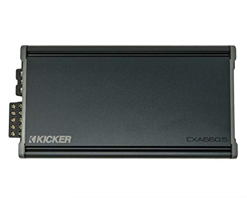 Kicker 46CXA6605 Car Audio Amplificateur 5 canaux et amplificateur Sub 1200W CXA660.5