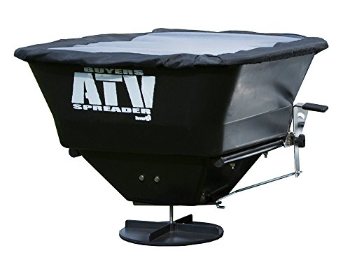 Buyers Products ATVS100 Épandeur de diffusion tout usage pour VTT 100 lb. Capacité avec housse de pluie