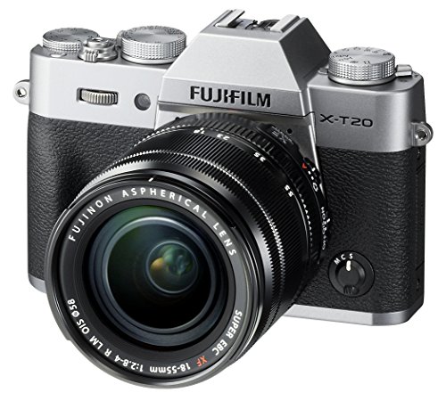 Fujifilm Appareil photo numérique sans miroir  X-T20 avec objectif XF18-55mmF2.8-4.0 R LM OIS - Argent