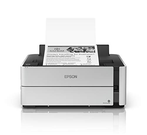 Epson Imprimante Supertank monochrome sans fil EcoTank avec Ethernet plus 2 ans d'encre illimitée