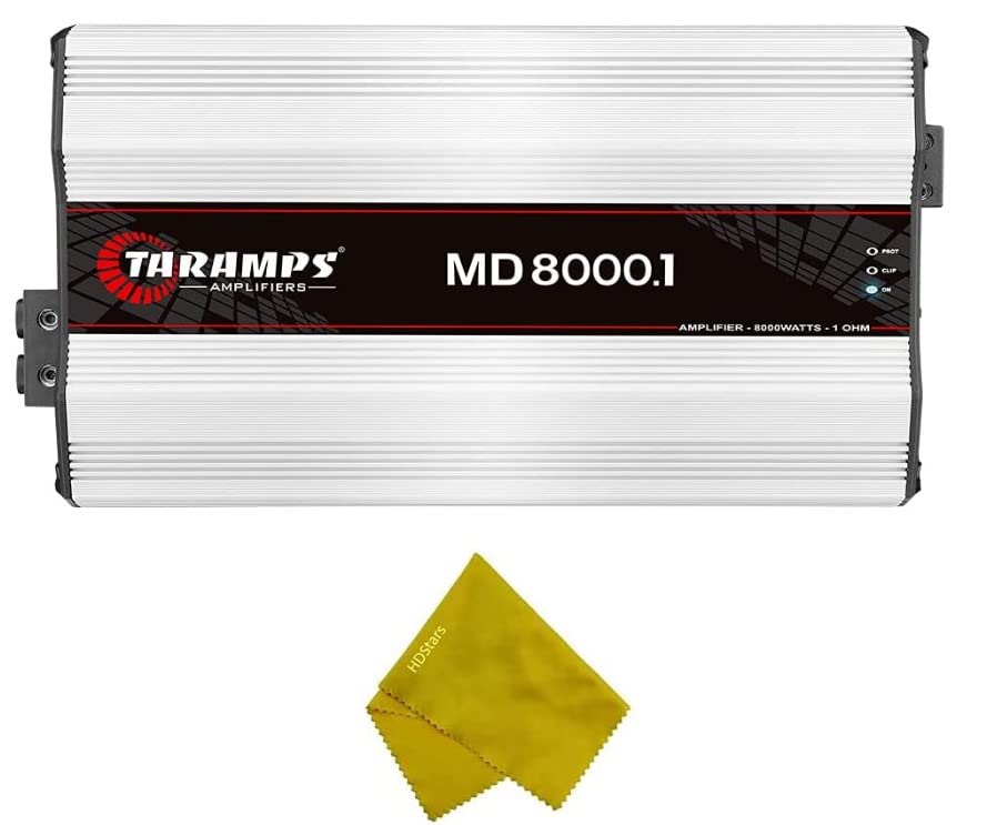 Taramp 's MD 8000.1 1 Ohm Canal 8000 Watts 1OHM RMS Module Amplificateur Mono Classe D