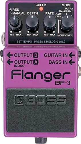 Boss Pédale d'effets pour guitare Flanger BF-3