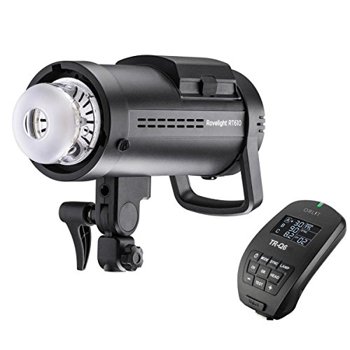 ORLIT Monolight à piles RoveLight RT 610 HSS TTL avec déclencheur de flash de studio TR-Q6 pour Nikon (monture Bowens)