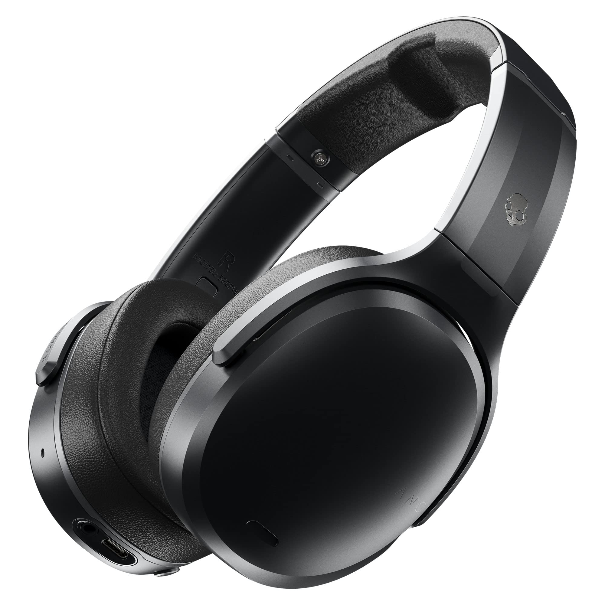 Skullcandy Casque sans fil à suppression de bruit personnalisé Crusher ANC - Noir