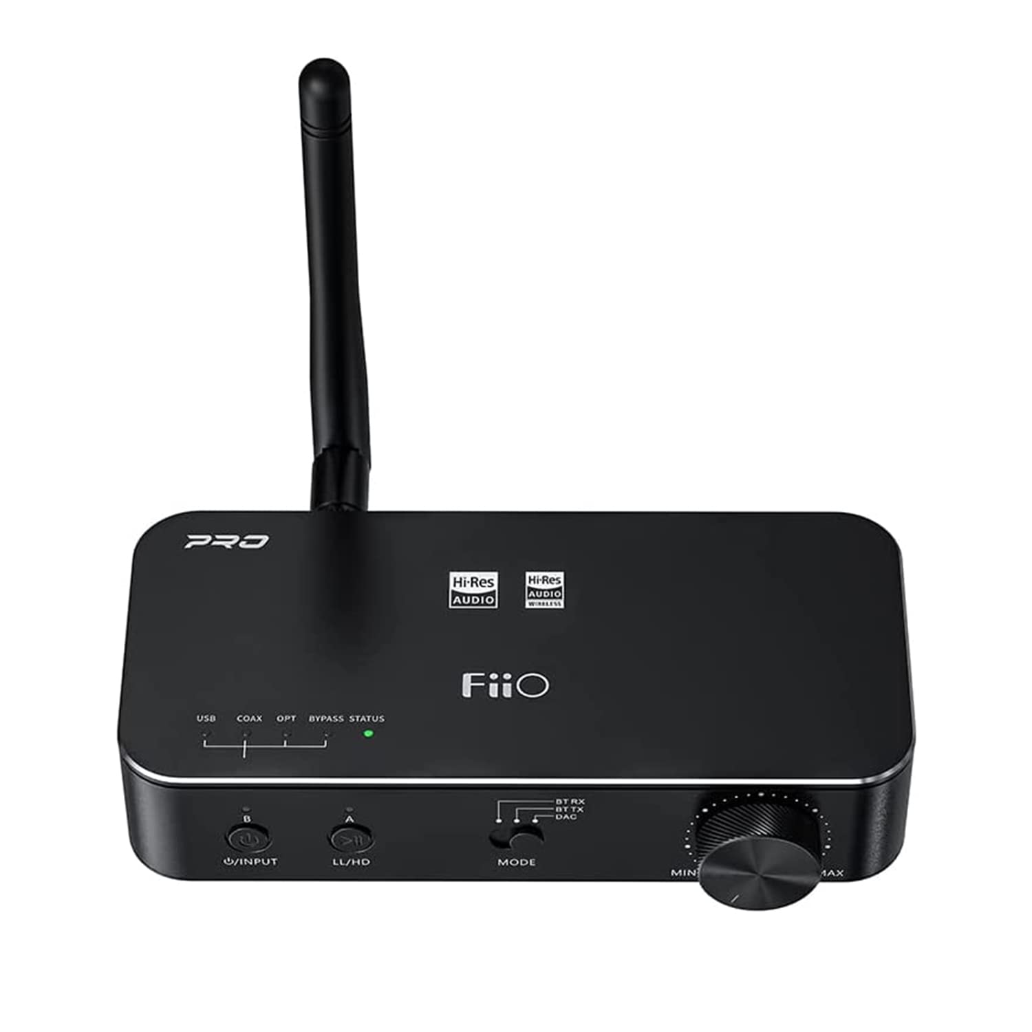 FiiO BTA30PRO Récepteur Bluetooth Transmetteur Portable Stéréo Sans Fil Haute Résolution aptX/LDAC DSD256 Optique/Coaxial/Sortie Ligne pour PC/TV/Haut-Parleur/Audio Domestique