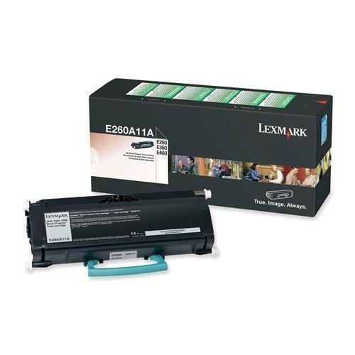 Lexmark Cartouche de toner E260A11A E260 E360 E460 E462 (noir) dans un emballage de vente au détail