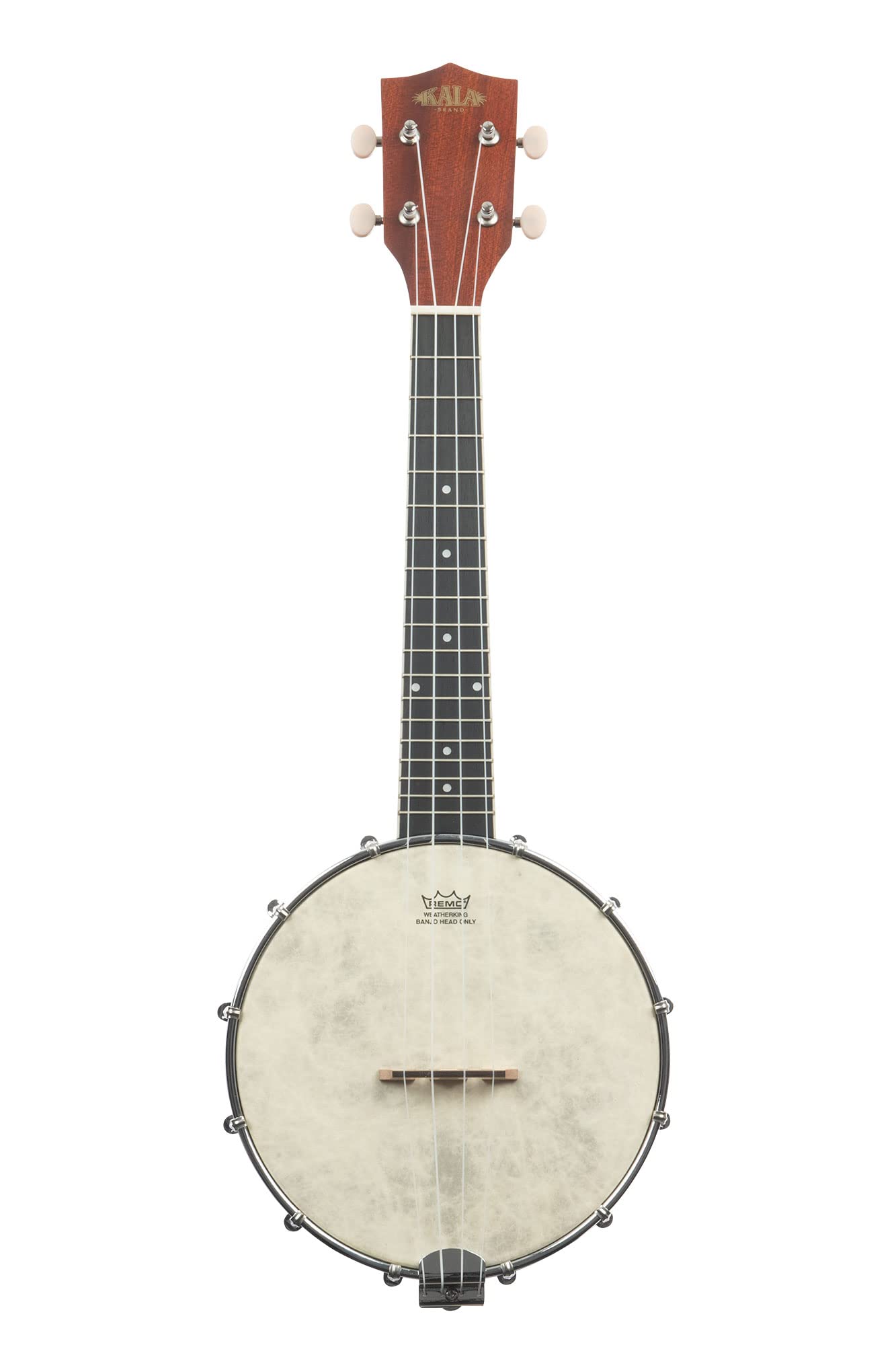 Kala Brand Music Co. Ukulélé banjo de concert en satin d'acajou naturel - Banjolele (KA-BNJ-MHG-C)