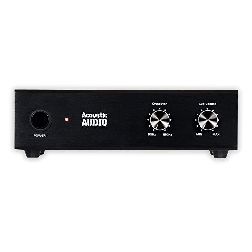 Acoustic Audio by Goldwood Acoustic Audio WS1005 Amplificateur de subwoofer passif 200 watts pour cinéma maison