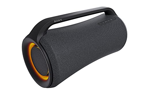 Sony SRS-XG500 X-Series Wireless Portable-BLUETOOTH Boombox Party-Speaker IP66 Résistant à l'eau et à la poussière avec 30 heures de batterie