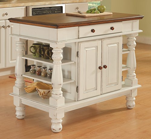 Home Styles Americana White and Distressed Oak Kitchen ...