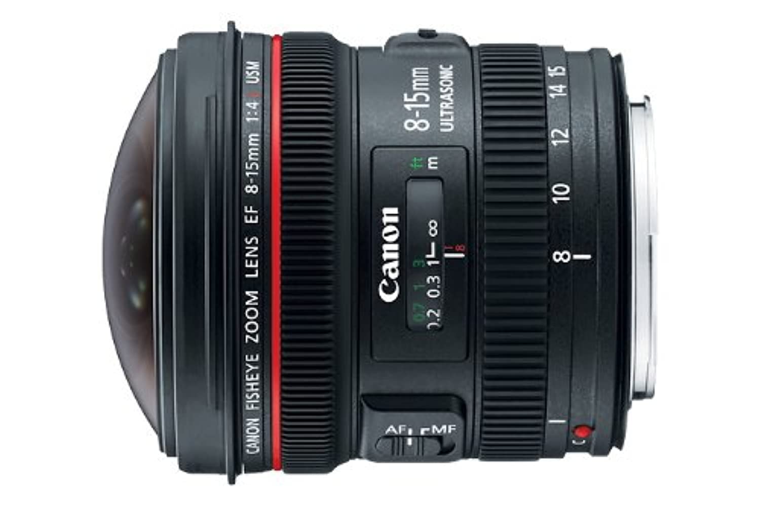 Canon Objectif zoom ultra grand angle EF 8-15 mm...