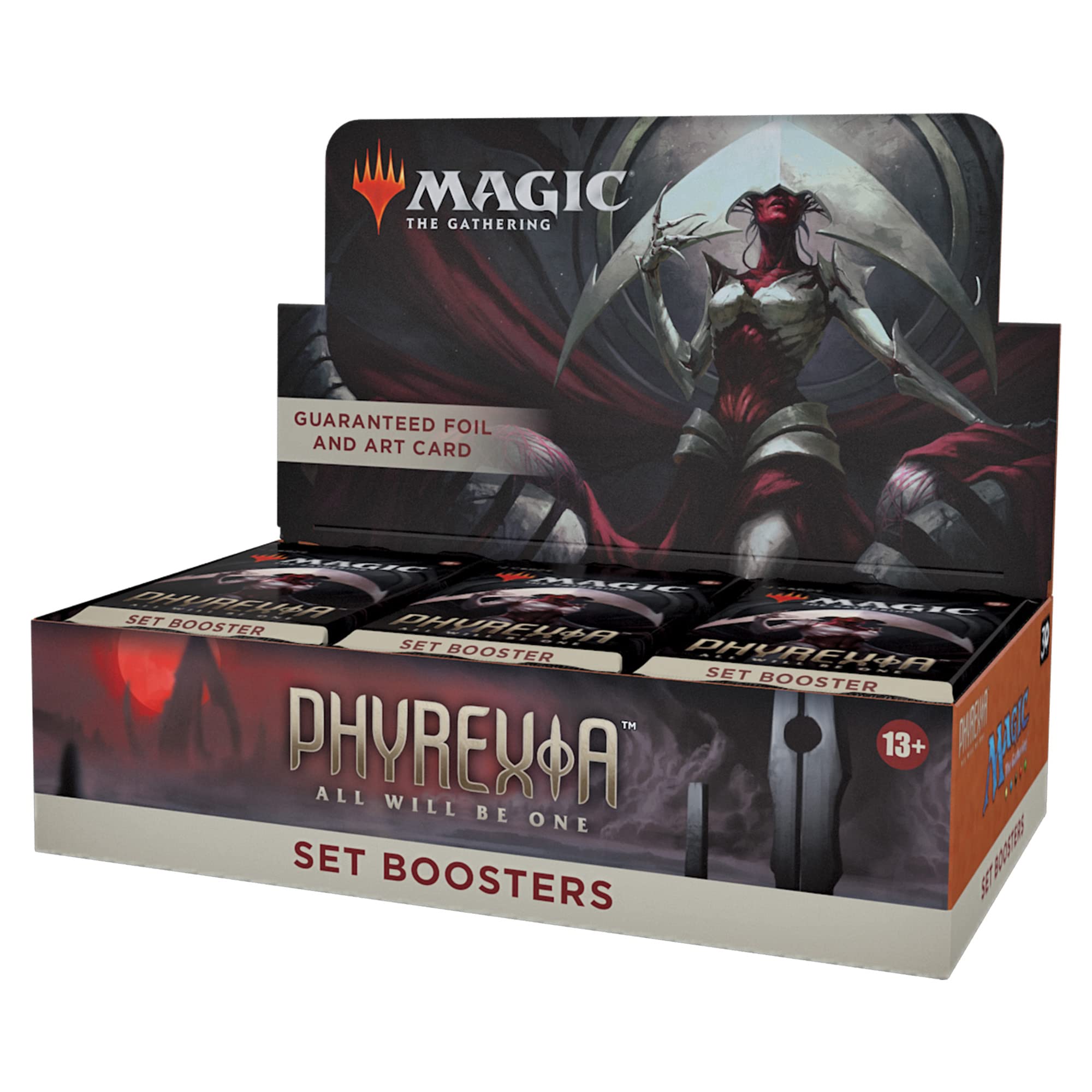 Magic The Gathering Magic: The Gathering Phyrexia: All Will Be One Set Booster Box | 30 paquets (360 cartes magiques)