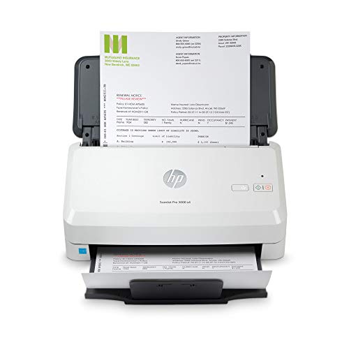 HP Scanner à alimentation feuille à feuille ScanJet Pro 3000 s4 (6FW07A)
