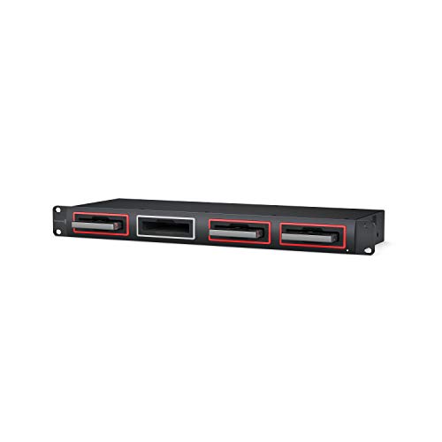 Blackmagic Design Station d'accueil pour disque USB-C à 4 emplacements à montage en rack MultiDock 10G