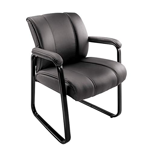 Brenton Studio - Chaise - Bellanca Guest Chair Noir - Acier - 15-3/4' x 33-7/8' hx 23-5/8' l - Noir