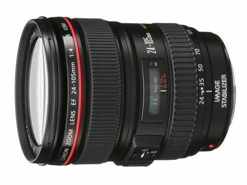 Canon Objectif EF 24-105 mm f / 4 L IS USM pour appareils photo reflex EOS