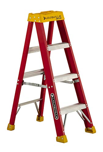 Louisville Ladder Escabeau en fibre de verre de 300 livres