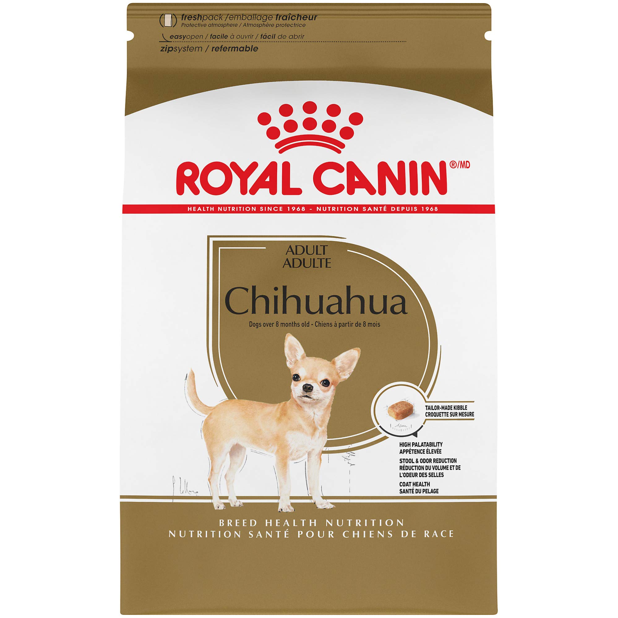 Royal Canin Nourriture sèche pour chiens adultes Breed Health Nutrition Chihuahua