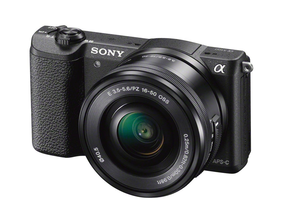 Sony Appareil photo numérique sans miroir a5100 16-50 mm avec écran LCD rabattable de 3 pouces (noir)