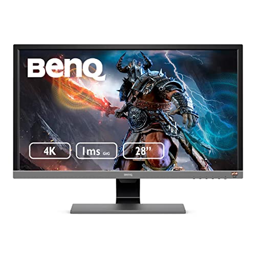 BenQ EL2870U 28' 4K UHD Monitor for Gaming Temps de réponse 1ms FreeSync HDREye-Care techB.I.tech