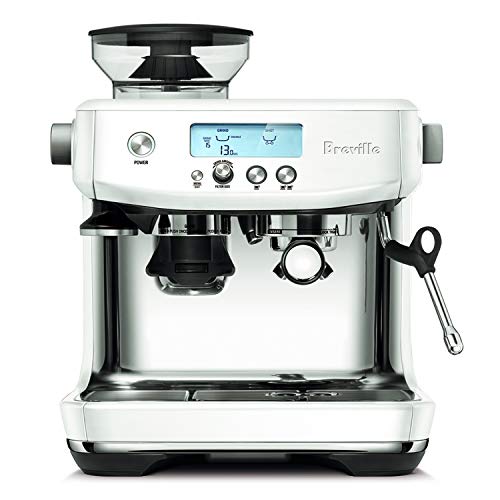 Breville la machine à expresso automatique Barista Pro BES878 avec broyeur conique intégré (acier inoxydable brossé)