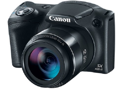 Canon PowerShot SX420 IS (noir) avec zoom optique 42x e...