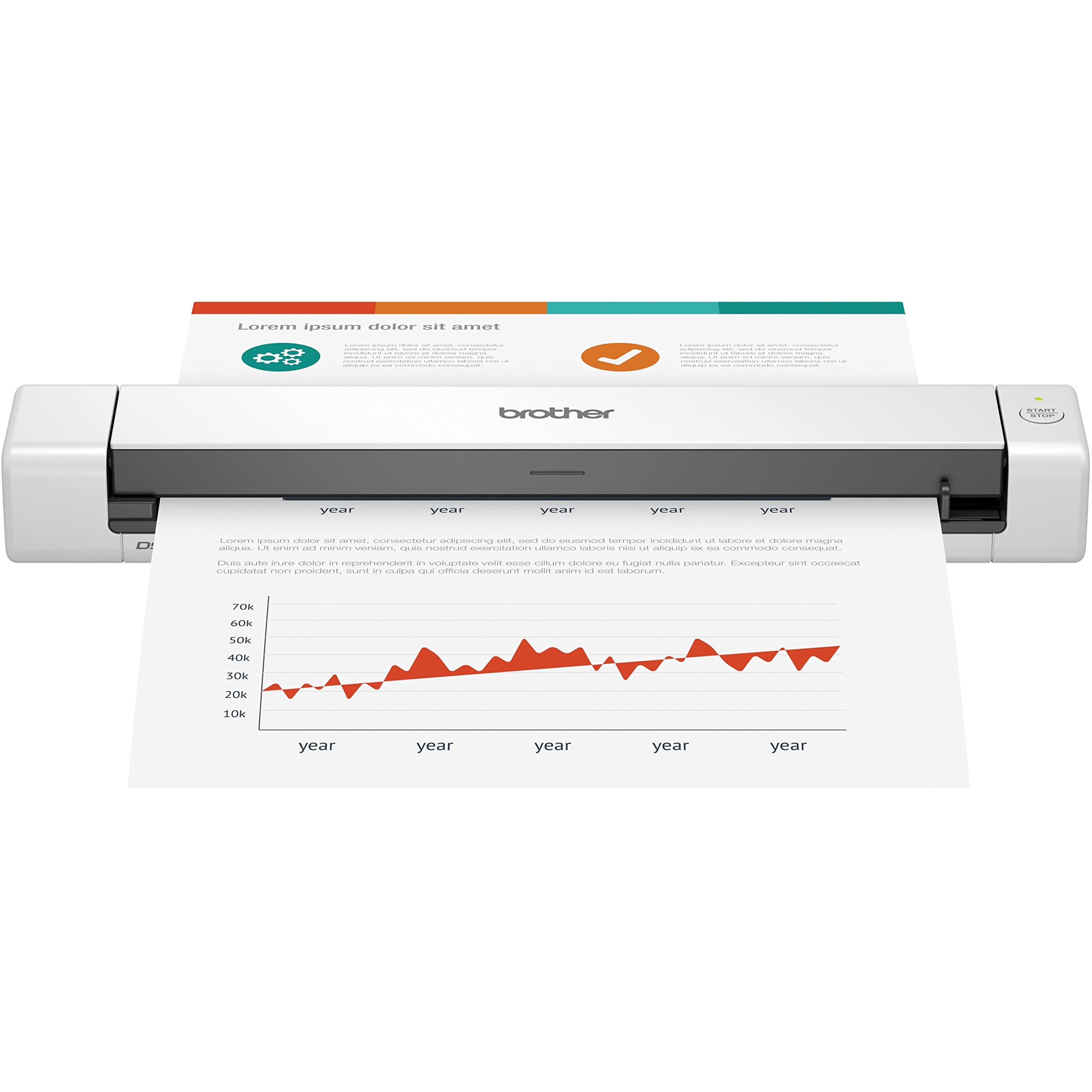 Brother Scanner de documents mobile compact